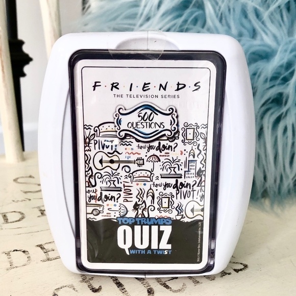 Friends, Card Game, Top Trumps Quiz, With A Twist, Friends TV Series, New - Picture 1 of 9
